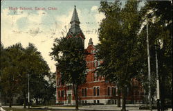 High School Eaton, OH Postcard Postcard Postcard