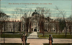 Main Building of University of Michigan Ann Arbor, MI Postcard Postcard Postcard