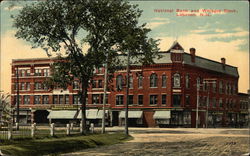 National Bank and Whipple Block Lebanon, NH Postcard Postcard Postcard