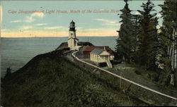 Cape Disappointment Light House Ilwaco, WA Postcard Postcard Postcard