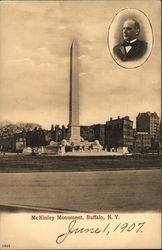 McKinley Monument Buffalo, NY Postcard Postcard Postcard