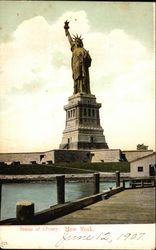 Statue of Liberty New York, NY Postcard Postcard Postcard