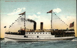 Steamer "Cape Cod" Provincetown, MA Postcard Postcard Postcard