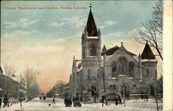 Corner Sherbourne and Carlton Streets Toronto, ON Canada Ontario Postcard Postcard Postcard