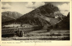 Inspiration Point, Westcliffe Branch, D & RG RR Postcard