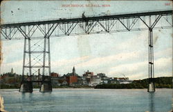 Water View of High Bridge Postcard