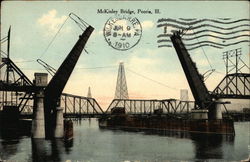 Water View of McKinley Bridge Postcard