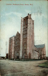 The Cathedral On Washington Street Boston, MA Postcard Postcard Postcard