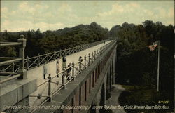 Charles River Reservation Newton Upper Falls, MA Postcard Postcard Postcard