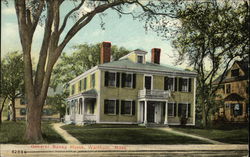 General Banks Home Postcard