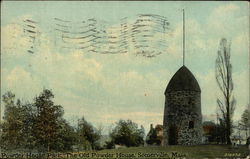 Powder House Park, The Old Powder House Somerville, MA Postcard Postcard Postcard