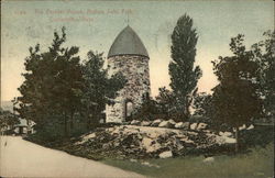 Powder House, Nathan Tufts Park Postcard