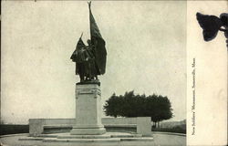 Soldiers Monument Postcard