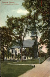 Congregational Church Ansonia, CT Postcard Postcard Postcard