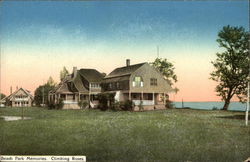 Residence and Climbing Roses Beach Park, CT Postcard Postcard Postcard