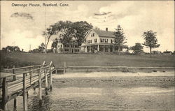 Owenego House and Grounds Branford, CT Postcard Postcard Postcard