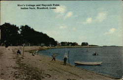 Rice's Cottage and Haycock Point, Indian Neck Branford, CT Postcard Postcard Postcard