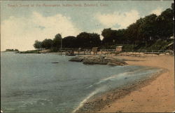 Beach Scene at the Montowese, Indian Neck Branford, CT Postcard Postcard Postcard