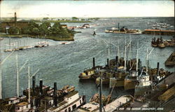 The Harbor Bridgeport, CT Postcard Postcard Postcard