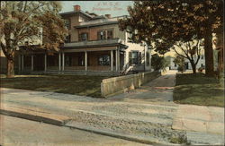 Street View of YMCA Postcard