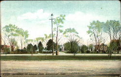 Entrance to Seaside Park Postcard