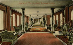 Interior of "The Stratfield" Bridgeport, CT Postcard Postcard Postcard