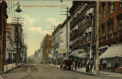 Fairfield Avenue View Bridgeport, CT Postcard Postcard Postcard