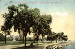 Sea SIde Park Looking North East from Spanish Cnnon Postcard