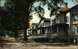 George Street View Danbury, CT Postcard Postcard Postcard