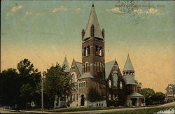 Baptist Church Danbury, CT Postcard Postcard Postcard