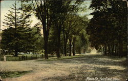 Main Street Fairfield, CT Postcard Postcard Postcard