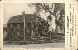 Fredric Andruss Place 1670 - F.P. Swanston's Ice Cream Parlor Farmington, CT Postcard Postcard Postcard