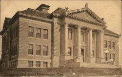 Tourtellotte High School Postcard