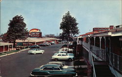 Town Park Motor Hotel Postcard