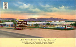 Del Rhea Lodge Postcard