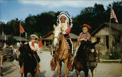 Frontier Town Postcard