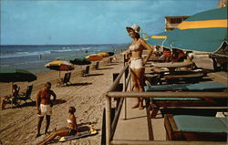 Beach Scene Postcard