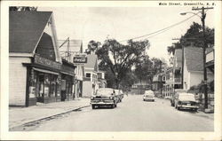 Main Street, Greenville, N.H. New Hampshire Postcard Postcard Postcard