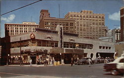 Greyhound Bus and Air Lines Terminal Postcard