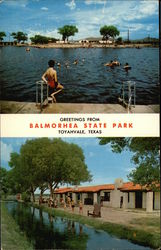 Greetings from Balmorhea State Park Postcard