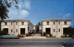 Warwick Arms Apartments Postcard