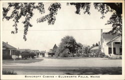 Bancroft Cabins - Ellsworth Falls, Maine Postcard Postcard Postcard