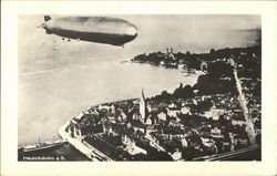 German Airship Postcard