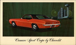 Camero Sport Coupe by Chevrolet El Monte, CA Postcard Postcard Postcard