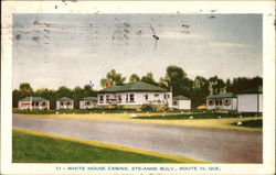 White House Cabins, Ste-Anne Bulv., Route 15 Postcard