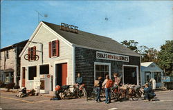 Bike Rental Store Nantucket, MA Postcard Postcard Postcard