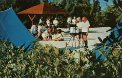 Turkey Point's Girl Scout Camp Postcard