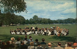 View of USMA Band concert during Graudation Exercises Postcard