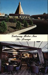 Gateway Motor Inn and The Lounge Raritan, NJ Postcard Postcard Postcard