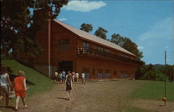 Hartford County 4-H Outdoor Center - Baldwin Hall Postcard